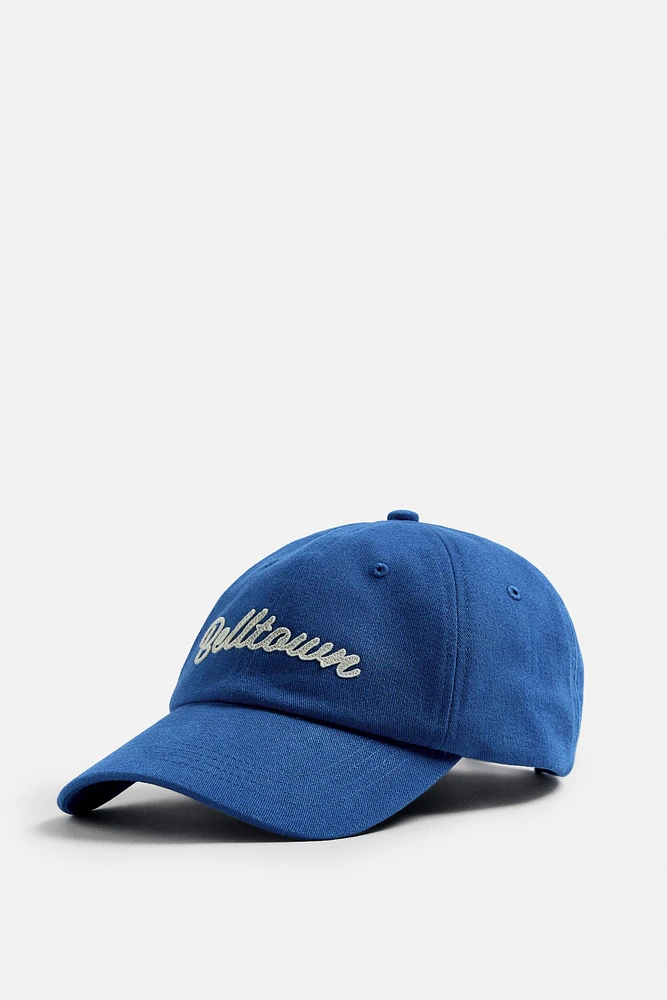 RAISED TEXT CAP