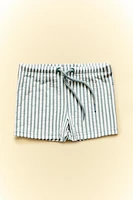 CHILDREN’S STRIPED BEACH SWIMMING TRUNKS