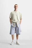 WASHED TEXT T-SHIRT