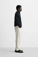 STRAIGHT FIT CORDUROY PANTS