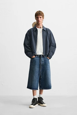 STRIPED STRUCTURED JACKET