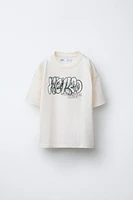 GRAFFITI PRINT T-SHIRT