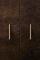 LOT BOUTONS DE PORTE MÉTALLIQUES DORÉS (LOT DE 2)