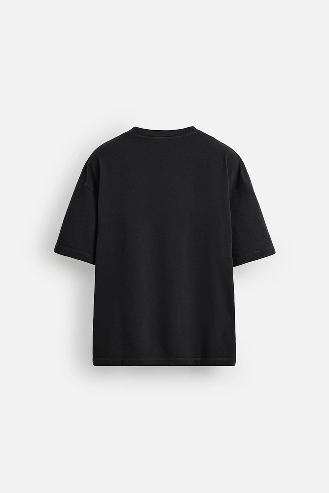 T-SHIRT DÉLAVÉ IMPRIM