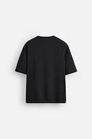 T-SHIRT DÉLAVÉ IMPRIM