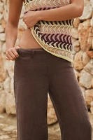 PANTALON DROIT FLUIDE