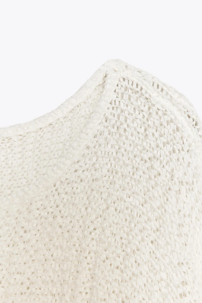 KNIT PONCHO