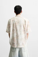 CHEMISE À IMPRIMÉ ABSTRAIT