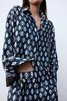 GEOMETRIC PRINT SHIRT