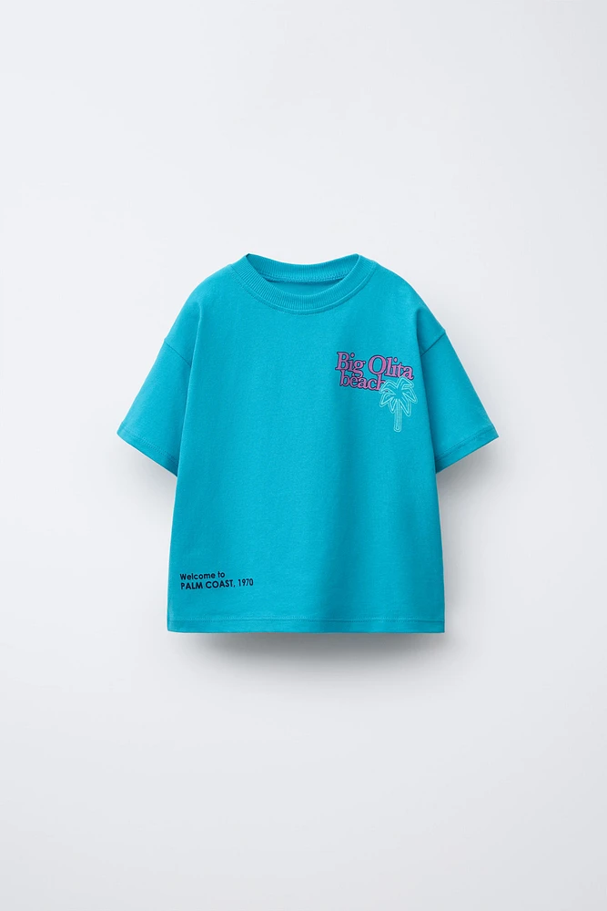 TEXT PRINT T-SHIRT