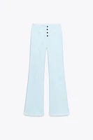 JEAN Z1975 FLARE TAILLE HAUTE BOUTONS