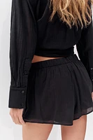 GAUZE PAJAMA SHORTS