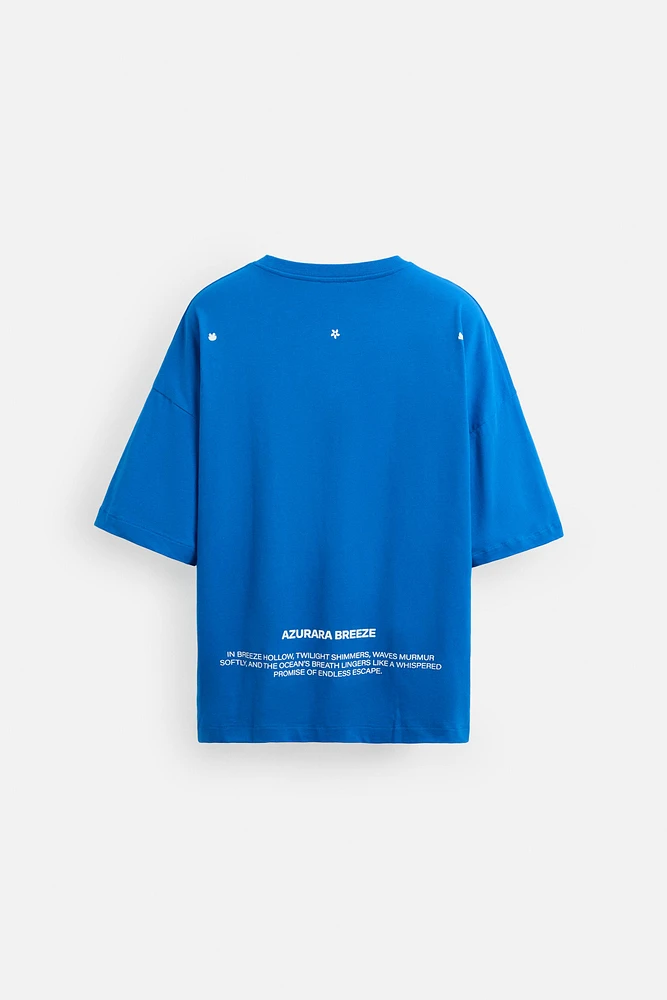 TEXT PRINT T-SHIRT