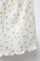 FLORAL PRINT BERMUDA SHORTS