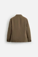 WASHED SUIT BLAZER