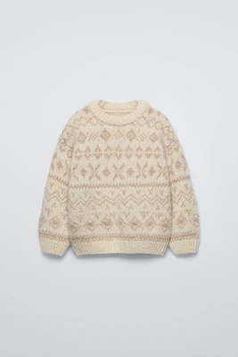 JACQUARD KNIT SWEATER SKI COLLECTION