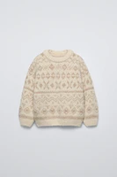 JACQUARD KNIT SWEATER SKI COLLECTION