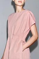 ZW COLLECTION PLEATED MIDI DRESS