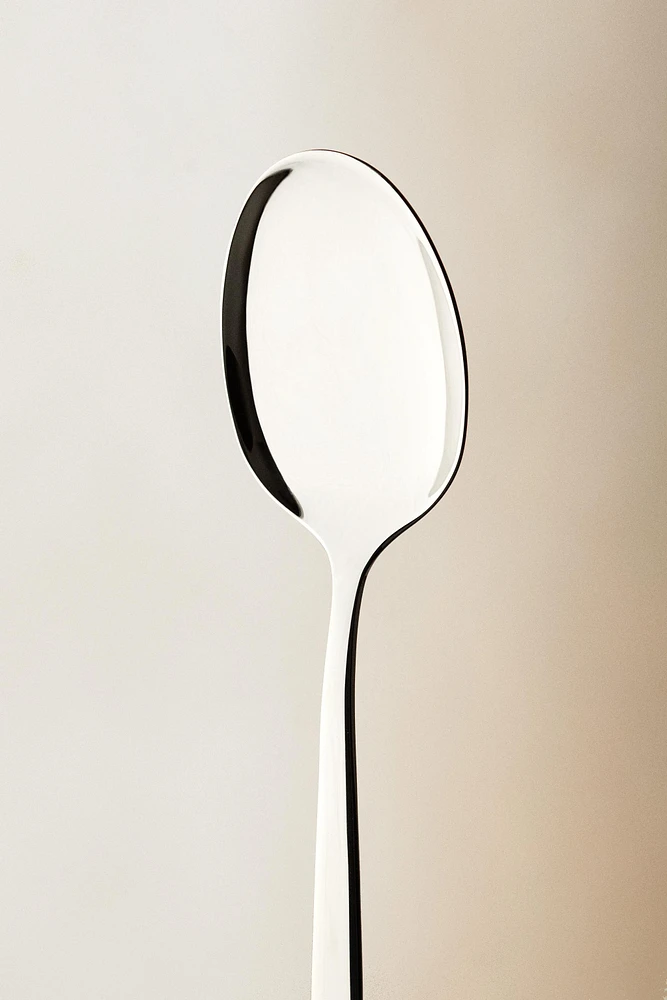 SERVING SPOON WITH EXTRA-FINE HANDLE