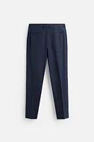 PLAID SUIT PANTS