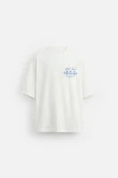 WASHED PRINT T-SHIRT