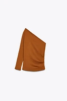 HAUT CÔTELÉ ASYMÉTRIQUE