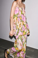 FLORAL PRINT DRESS - ZW COLLECTION LIMITED EDITION