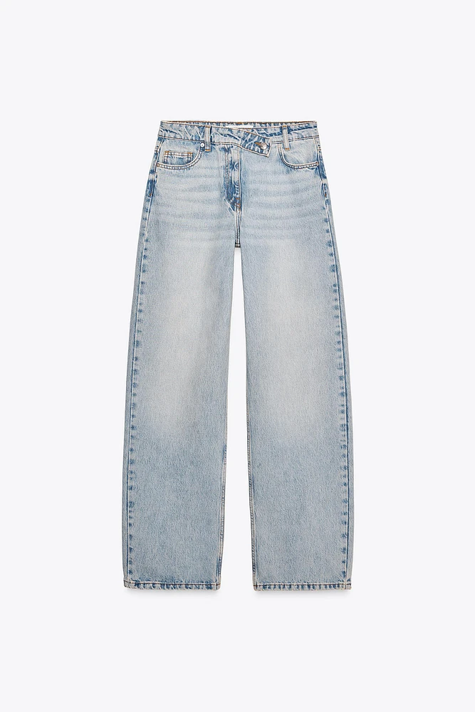 Z1975 STRAIGHT HIGH WAIST FULL LENGTH JEANS