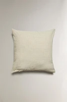 EMBROIDERED THROW PILLOW COVER