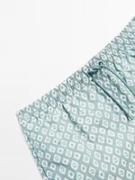 Short de bain imprimé