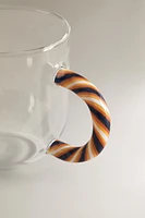 TASSE BOROSILICATE ANSE SPIRALE