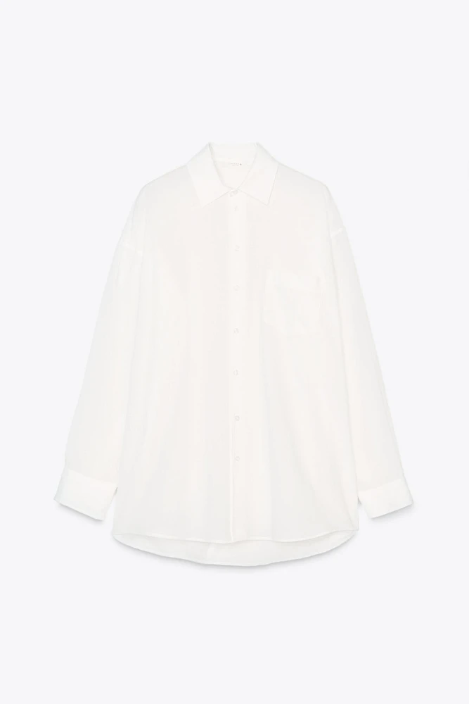 CHEMISE COUPE OVERSIZE COLLECTION ZW
