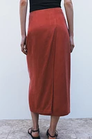 ZW COLLECTION TIE MIDI SKIRT