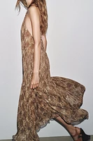 ROBE HALTER ESTAMPÉE ZW COLLECTION