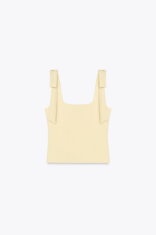 STRETCH BOW TOP