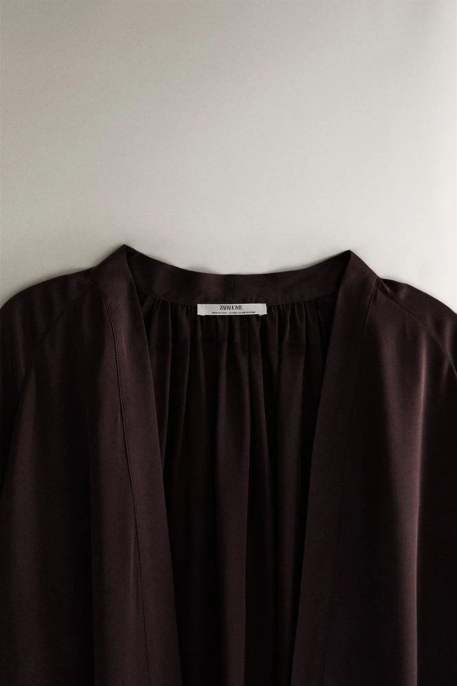 SILK ROBE