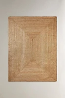 RECTANGULAR JUTE AREA RUG