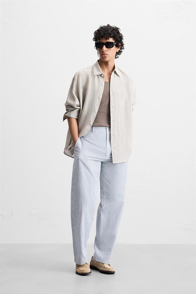 SEERSUCKER PANTS