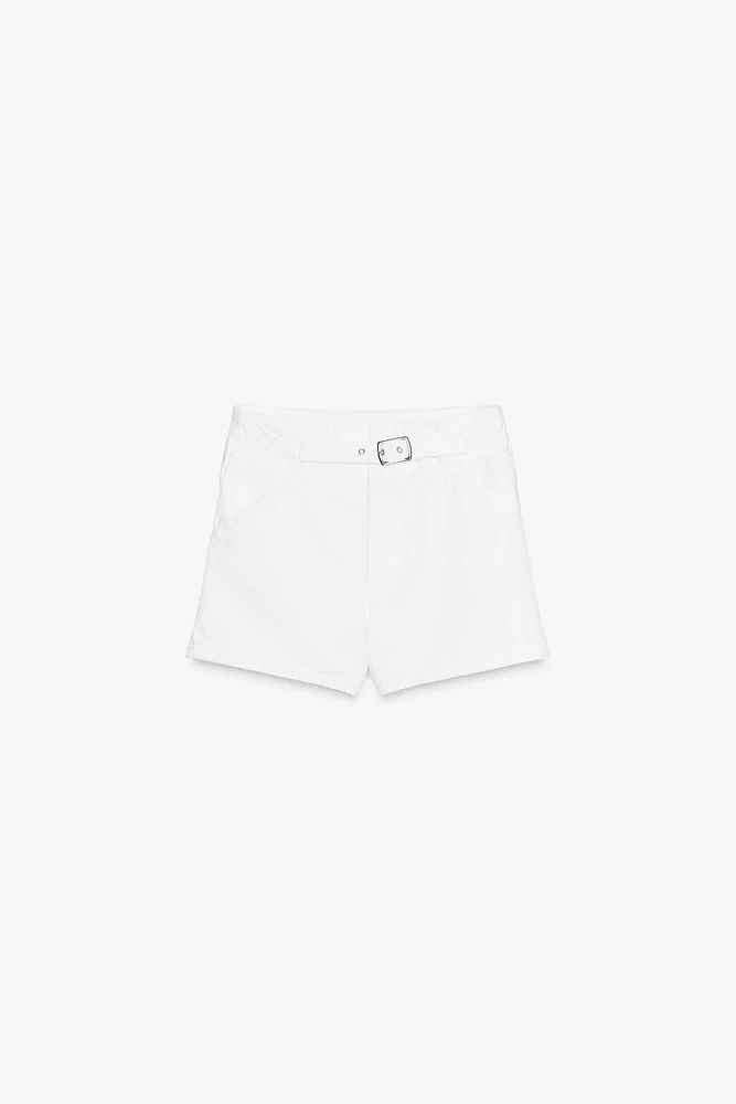 Z1975 MID-RISE SHORTS WITH FRONT LOOP