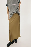 MIDI SKIRT WITH BELT