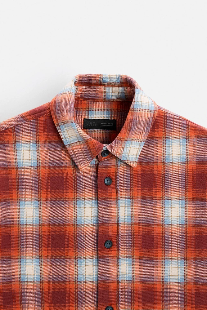 PLAID FLANNEL SHIRT