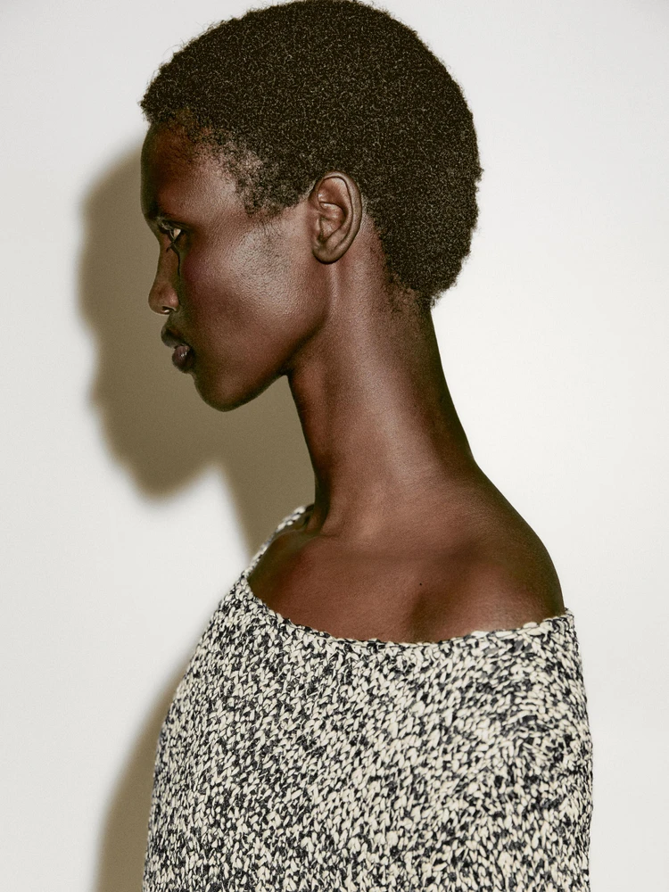 Pull en maille chinée - Limited Edition