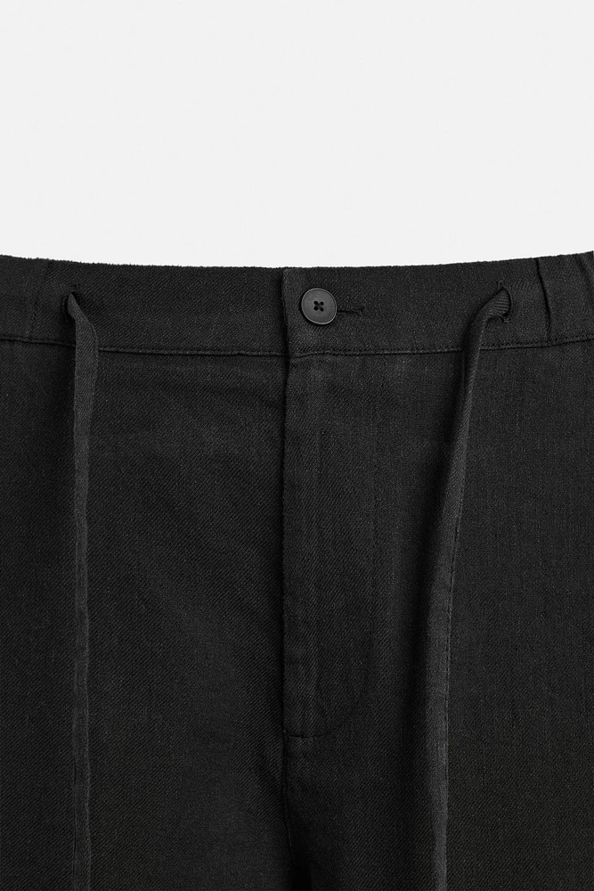 PANTALON LIN ET COTON