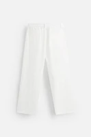 PANTALON PLIS MÉLANGE LYOCELL