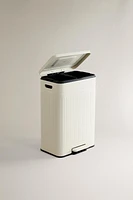 KITCHEN TRASH CAN WITH DOUBLE COMPARTMENT