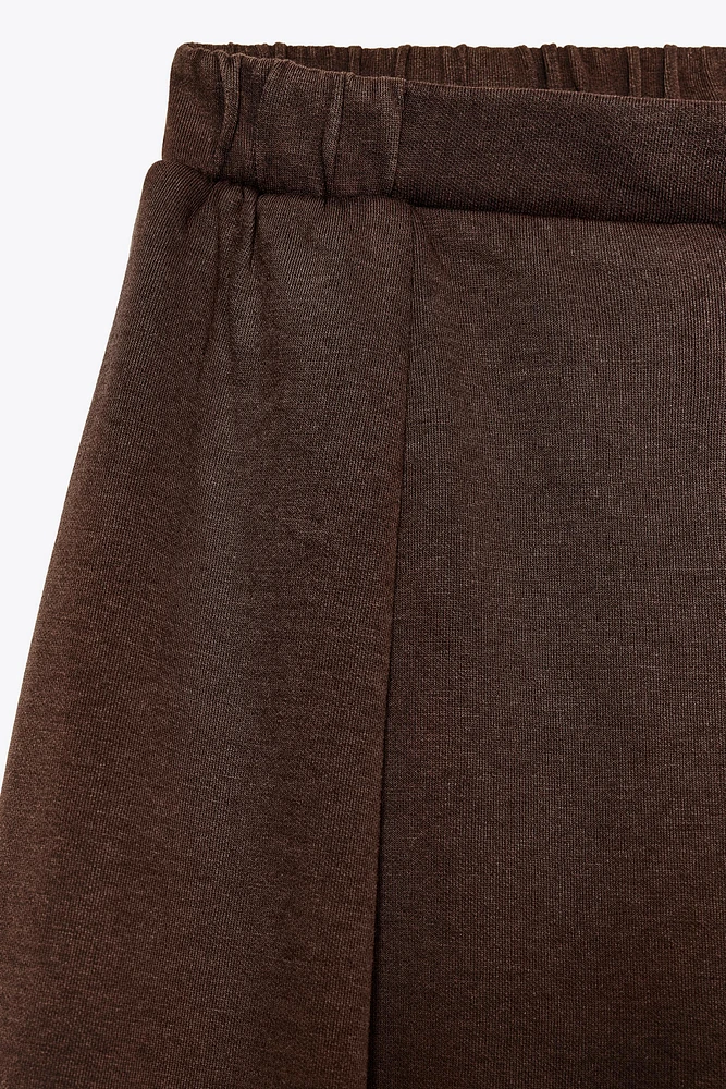 PANTALON INTERLOCK EFFET DÉLAVÉ
