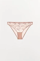 CULOTTE TULLE BRODERIES FLEURIES