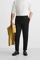 COMFORTABLE REGULAR FIT PANTS