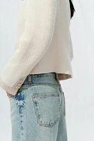 BLAZER STRUCTURÉ DÉCOLLETÉ ARRONDI