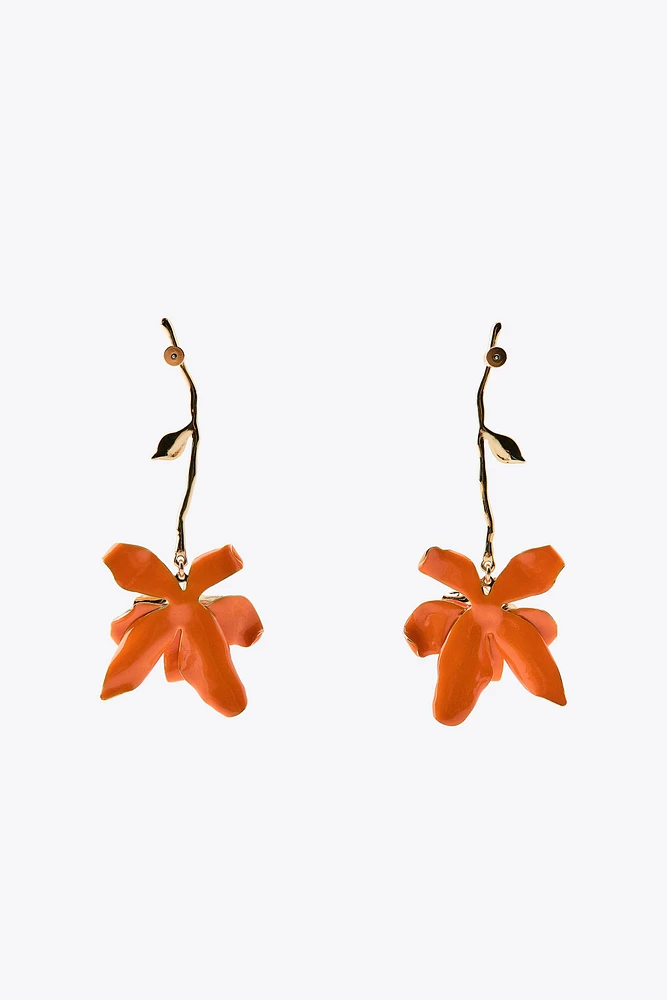BOUCLES D'OREILLES TIGE FLEUR